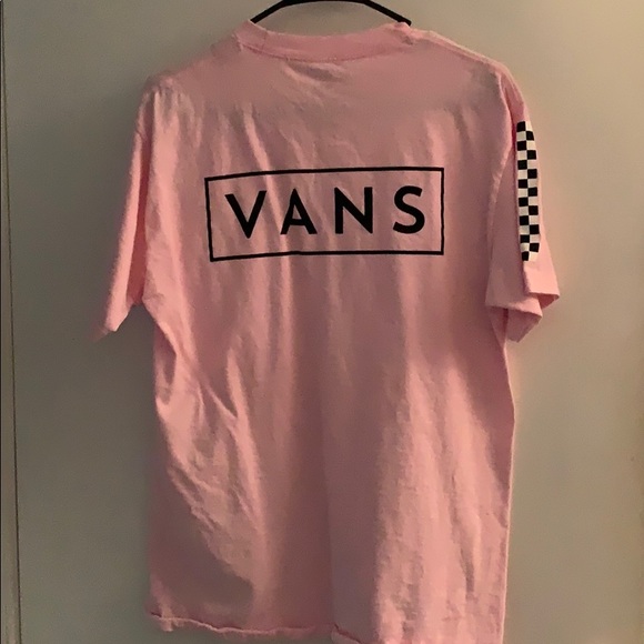 Pink Short Sleeve Vans Tee. Never worn. - Picture 2 of 4